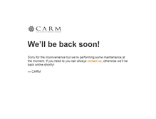 Tablet Screenshot of carm.pt
